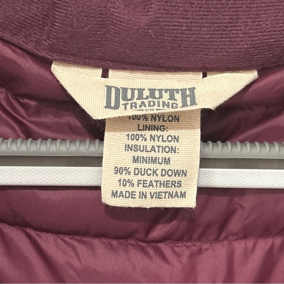 Duluth Trading Co Purple Quilted Vest - Picture 3 of 9